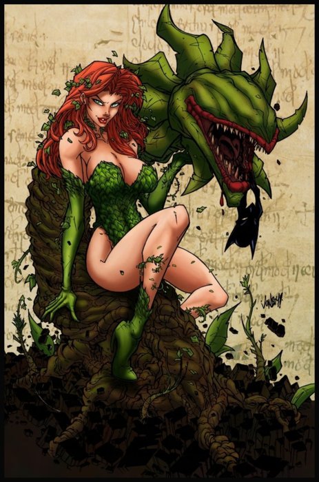 TOP 10/ HQ Hera Venenosa/ Poison Ivy. in. at. 