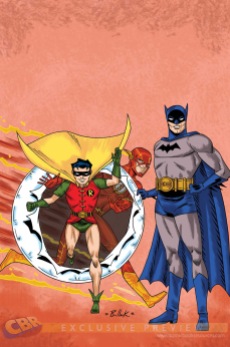 batman and robin 38 flash variant Dave Bullock