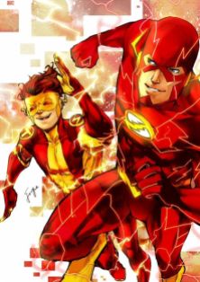 The Flash & Kid Flash artwork by Fugetta